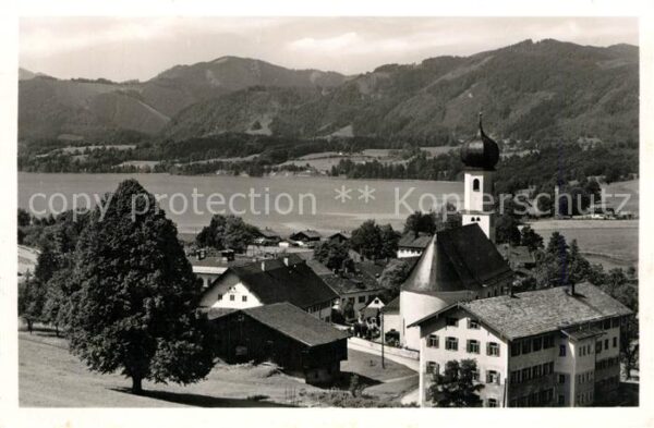 Gmund Tegernsee Fliegeraufnahme Seepartie