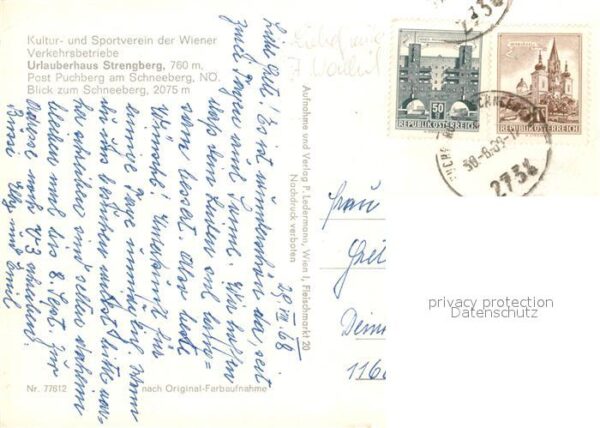 Puchberg Schneeberg Urlauberhaus Strengberg – Bild 2