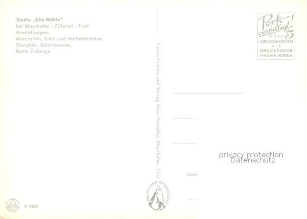 Mayrhofen Zillertal Studio Alte-Mühle Mineralien – Bild 2