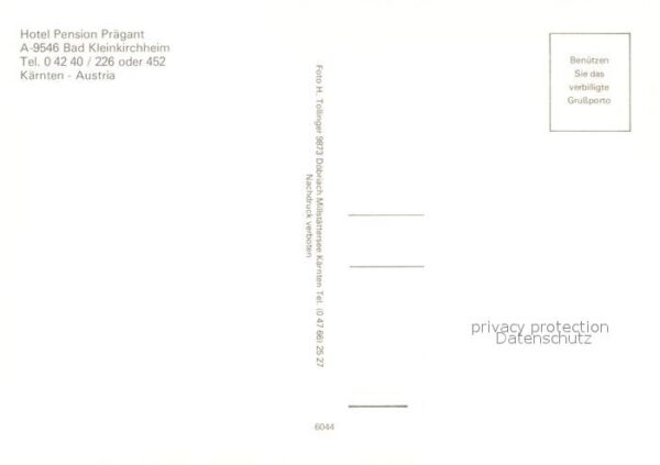 Bad Kleinkirchheim Kaernten Hotel Pension Prägant – Bild 2