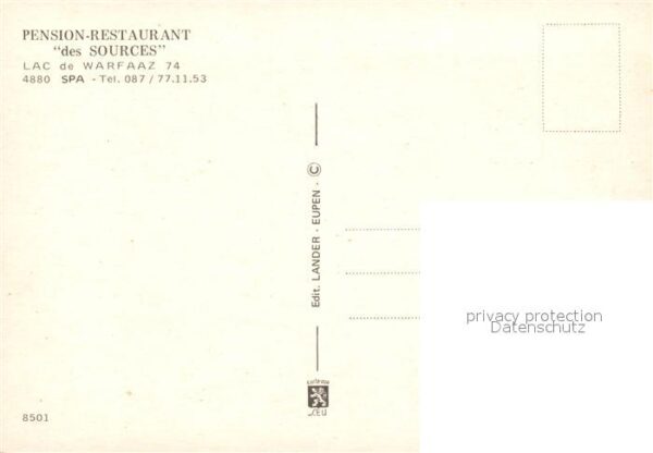 Spa Liege Pension Restaurant des Sources – Bild 2