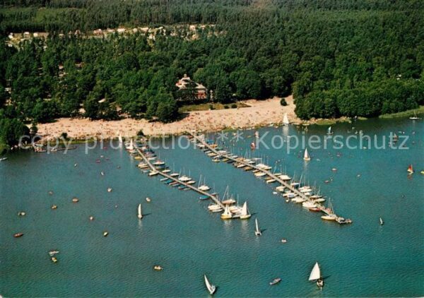 Mardorf Niedersachsen Fliegeraufnahme Segelhafen Strand Resta