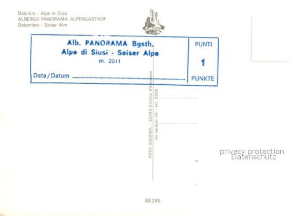 Seiser Alm Dolomiten Albergo Panorama Alpengasthof – Bild 2