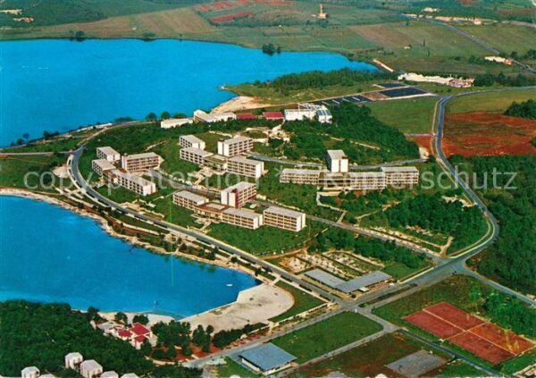 Porec Fliegeraufnahme Plava Laguna