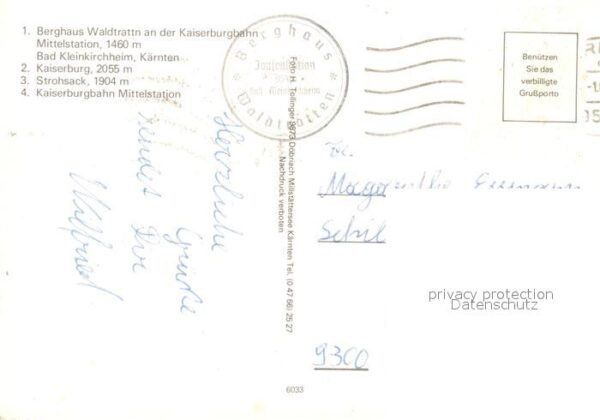 Doebriach Millstaettersee Berghaus Jausenstation Waldrattn Kaiser – Bild 2