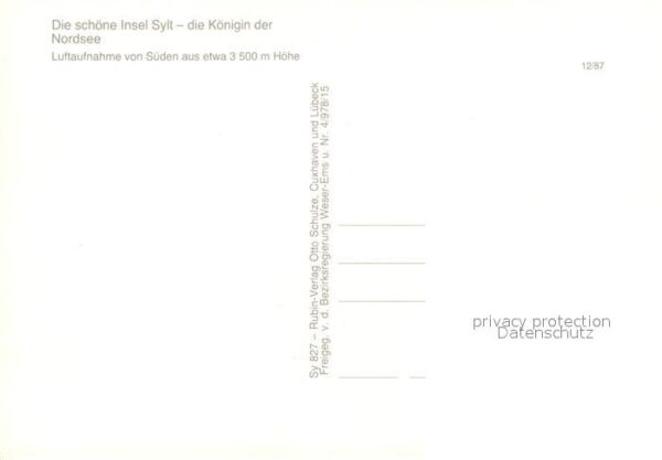 Sylt Fliegeraufnahme – Bild 2