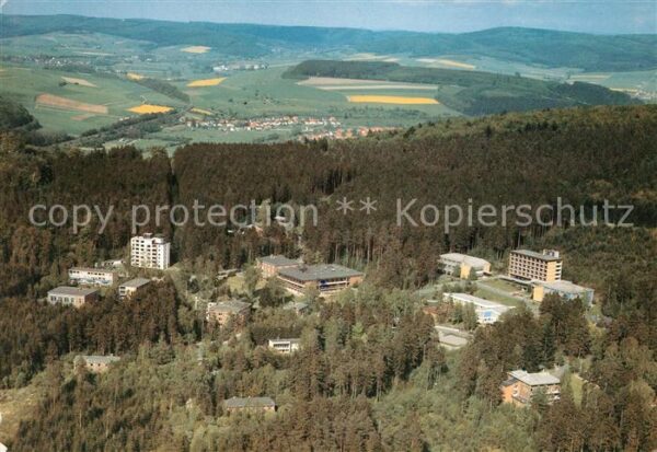 Lippoldsberg Fliegeraufnahme Klinik Rehazentrum
