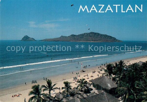 Mazatlan Fliegeraufnahme Strand