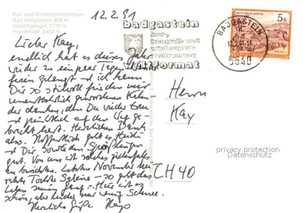 Bad Hofgastein Haitzinkogel Hundskopf – Bild 2
