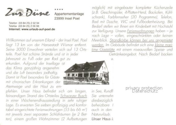 Insel Poel Fliegeraufnahme Appartementanlage Zur D – Bild 2