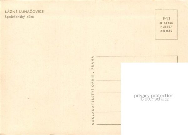 Lazne Luhacovice Spolecensky Dum – Bild 2