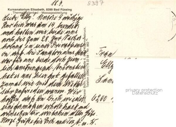 Bad Fuessing Kursanatorium Elisabeth – Bild 2