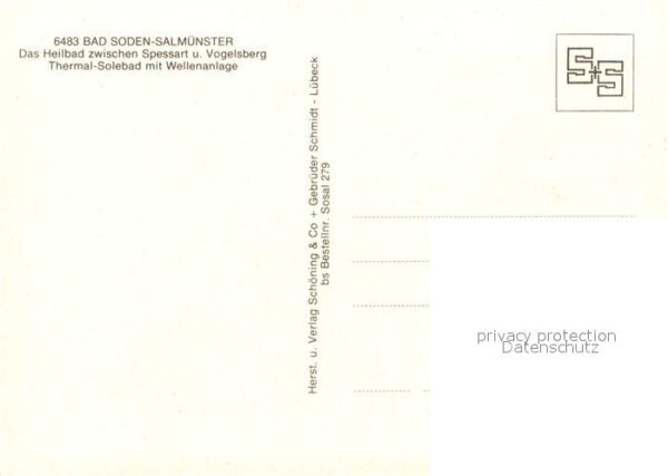 Salmuenster Bad Soden Thermalsolebad mit Wellenanlage – Bild 2