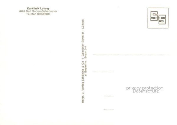 Salmuenster Bad Soden Kurklinik Lohrey – Bild 2