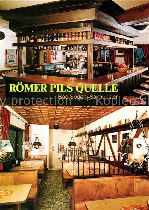 Salmuenster Bad Soden Römer Pils Quelle Restaurant