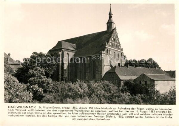 Bad Wilsnack St. Nicolai-Kirche