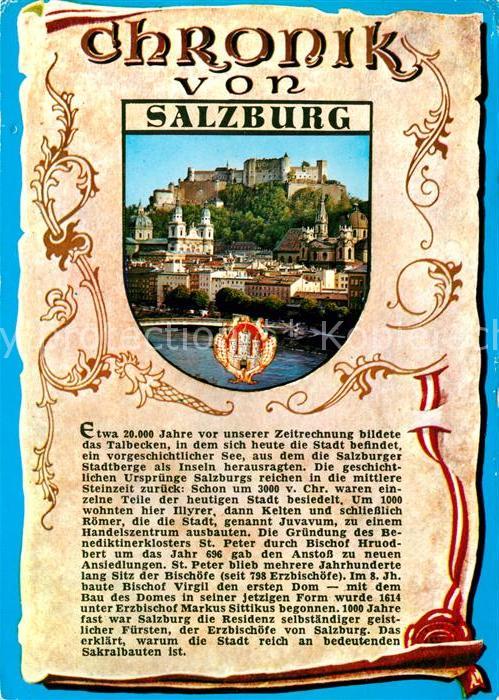 Salzburg Oesterreich Chronik