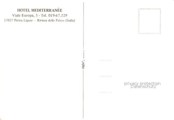 Pietra Ligure Hotel Mediterranée Swimming Pool – Bild 2