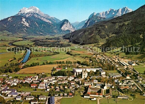 Admont Steiermark Benediktinerstift Alpenpanorama Flieger