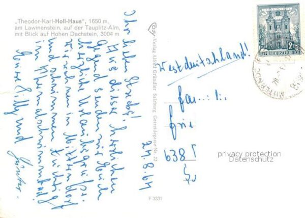 Tauplitz Theodor Karl Holl Haus am Lawinenstein – Bild 2