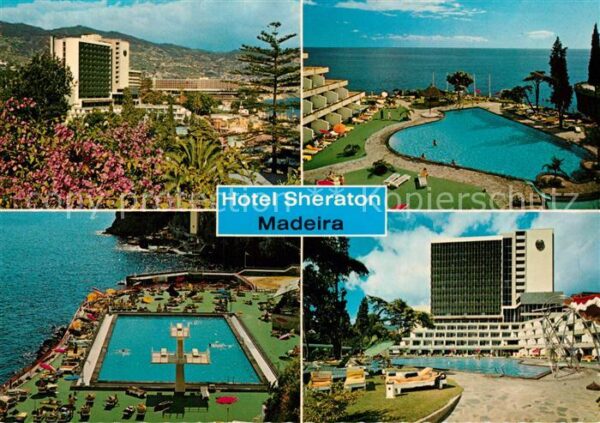 Funchal Sheraton Hotel Swimming Pool Meerblick