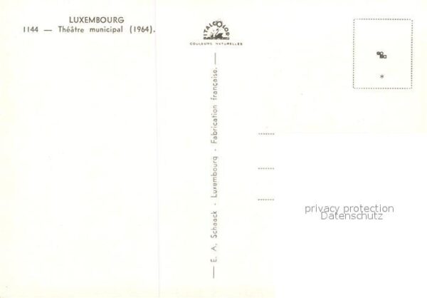 LUXEMBOURG  Luxemburg Theatre municipal – Bild 2