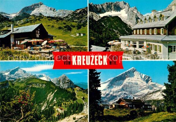 Garmisch-Partenkirchen Hochalm Alpspitze Kreuzeckhaus Zugspitz