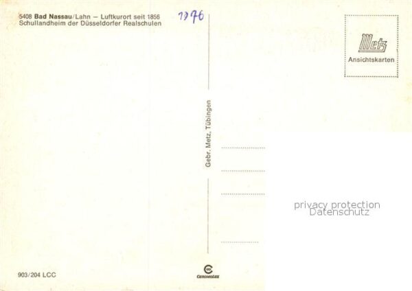 Bad Nassau Schullandheim der Düsseldorfer Realschu – Bild 2
