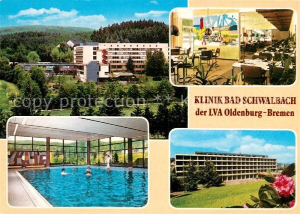Bad Schwalbach Klinik der LVA Oldenburg Bremen Hallenb