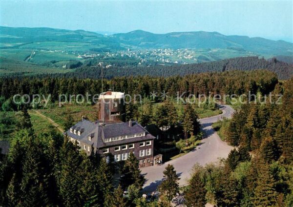 Winterberg Hochsauerland Gaststätte Kahler Asten Fliegeraufnahme
