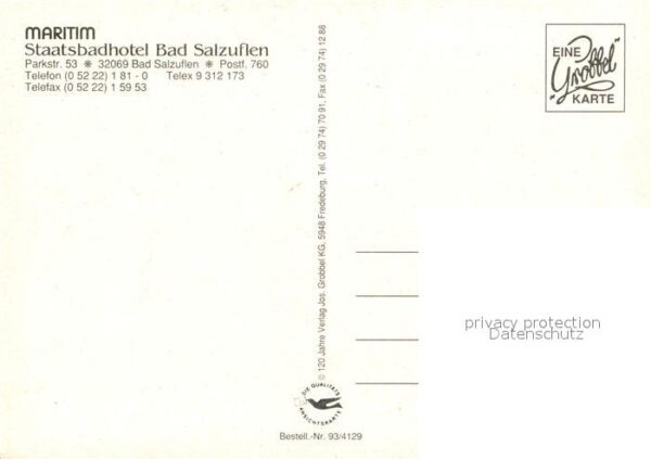 Bad Salzuflen Maritim Staatsbadhotel Restaurant – Bild 2