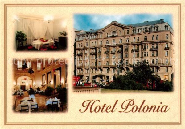 Warszawa Hotel Polonia Restaurant