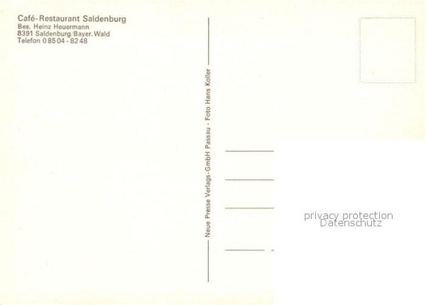 Saldenburg Cafe Restaurant Saldenburg Terrasse Bay – Bild 2