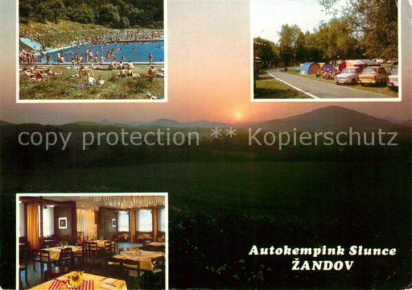 Zandov Ceske Lipy Autokempink Slunce Restaurant Freibad C