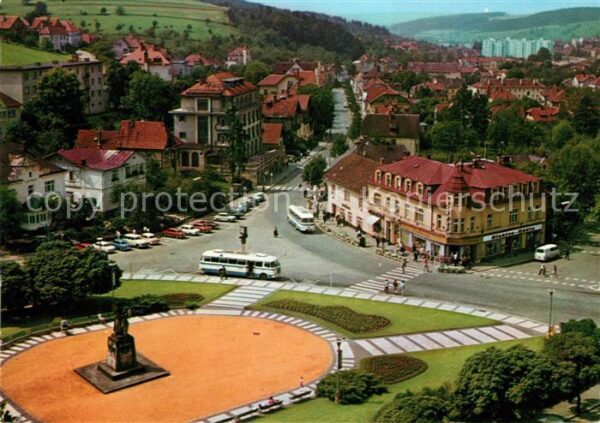 Luhacovice Namesti Rude armady Platz der Roten Arm