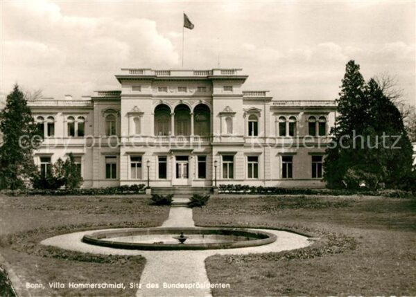 Bonn Rhein Villa Hammerschmidt Sitz des Bundespräs