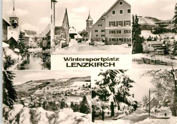 Lenzkirch Teilansichten Wintersportplatz Jahresku