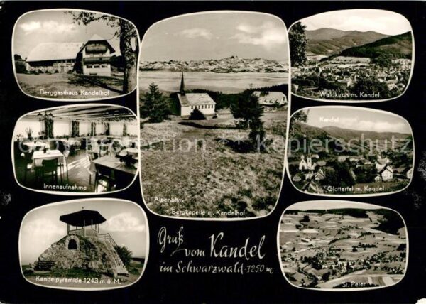 Kandel Breisgau Berggasthaus Kandelpyramide Bergkapelle
