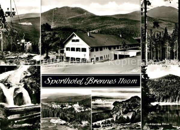 Brennes Bayerisch Eisenstein Sporthotel Bayerischer Wald Schwebelift