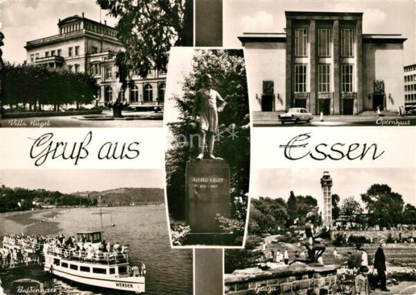 Essen Ruhr Villa Hügel Opernhaus Baldeneysee Gruga