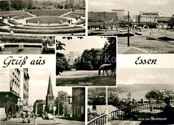 Essen Ruhr Gruga Park Freiheit Kettwiger Strasse K