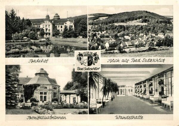 Bad Salzschlirf Gesamtansicht Badehof Bonifatiusbrunnen