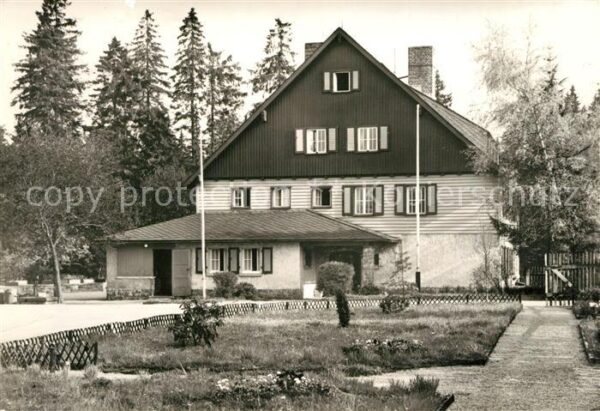 Weitersglashuette Erzgebirge FDGB Erholungsheim Otto Hempel Luftkuro