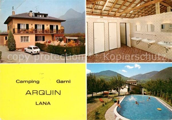 Lana Meran Camping Garni Arquin Swimming Pool