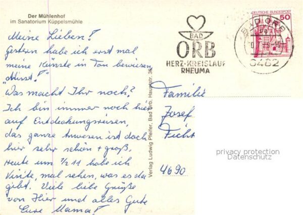 Bad Orb Mühlenhof Sanatorium Küppelsmühle – Bild 2