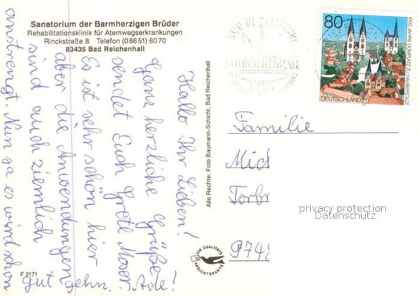 Bad Reichenhall Sanatorium der Barmherzigen Brüder Reha – Bild 2