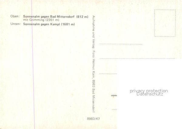 Bad Mitterndorf Sonnenalm Hotel Alpenblick – Bild 2