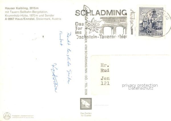 Haus Ennstal Hauser Kaibling Tauern Seilbahn Bergsta – Bild 2