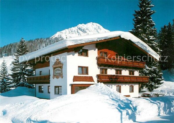Filzmoos Gästehaus Rottenau Winterlandschaft Alp