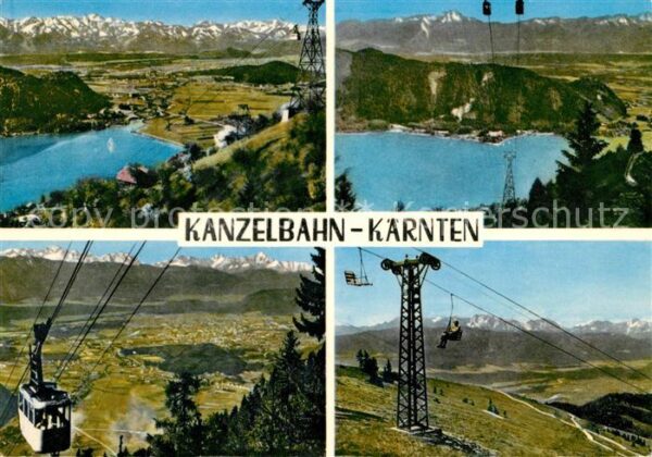 Villach Kaernten Kanzelbahn Bergbahn Wörthersee Alpenpan